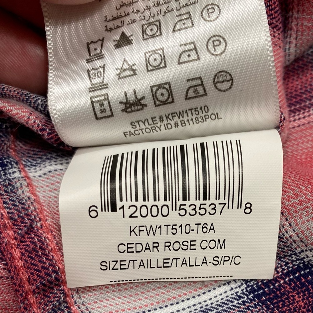 Bcbgeneration Plaid Button Down Cotton Western Sh… - image 8